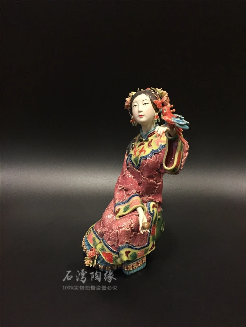 Ceramic ornaments festive ornaments creative classical ladies ceramic gifts wedding gifts spring breeze bird