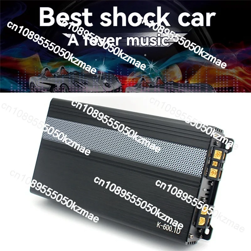 

A99Z K-600.1D Single Channel Class D Digital Car Amplifier | 600W High-Power for Audio Modification