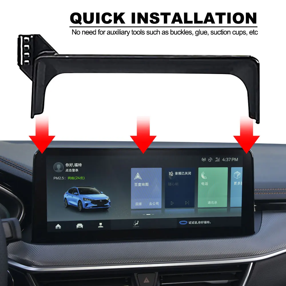 Car Mobile Phone Holder for Ford Focus MK4 IV 2019~2023 GPS Air Vent Cellphone Bracket Auto Smartphone Stand Gravity Accessories