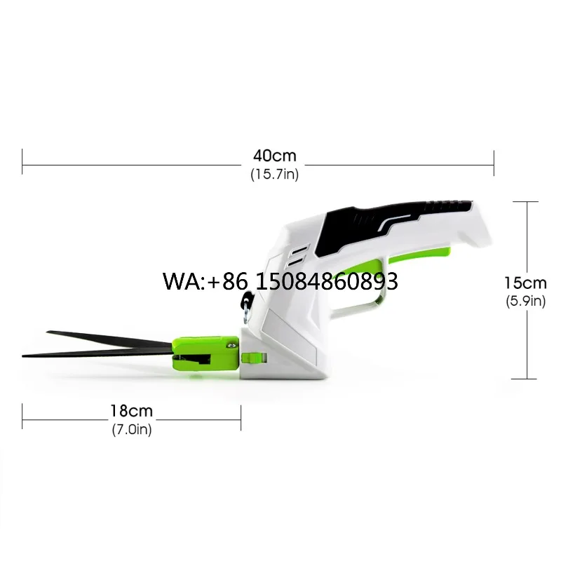 Brushless electric Hedge Trimmer, stable operation landscape cutter for garden lawn green belt and shrub maintenance