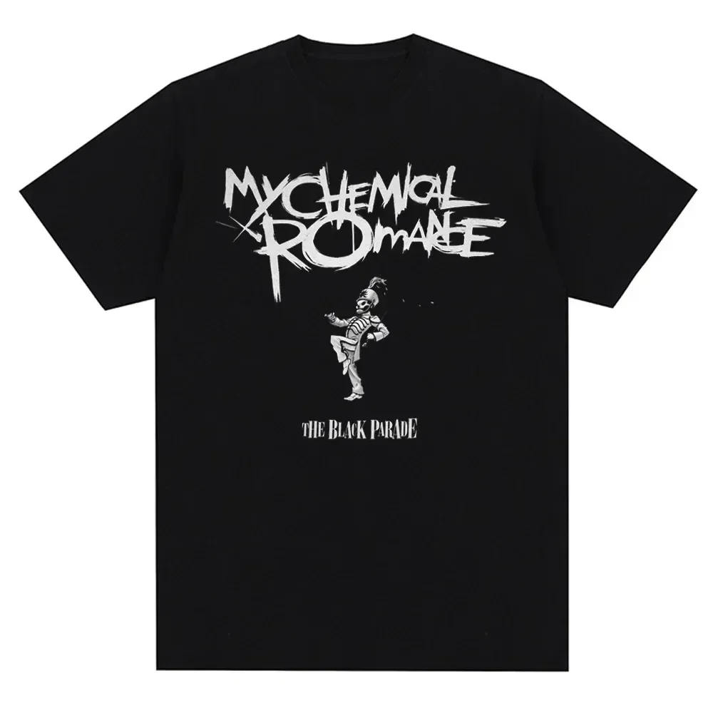 

Футболка с принтом My Chemical Romance Mcr Band для мужчин и женщин, хлопковая Повседневная рубашка с коротким рукавом, уличная одежда, трендовые Топы