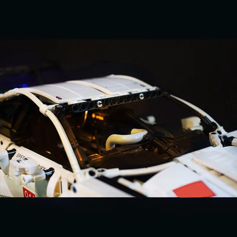 LED Light Kit For LEGO 42096 RSR Technical Car 20097 Lamp DIY Toys Gift (Not Include Building Blocks Bricks Kits Sets Model)