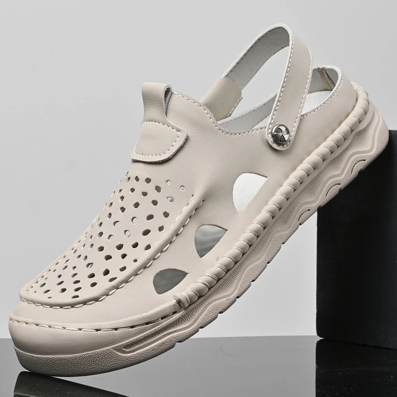 men's-summer-2026-fashionable-breathable-hole-hole-sandals-comfortable-slip-on-beach-shoes-anti-slip-casual-leisure-sneakers