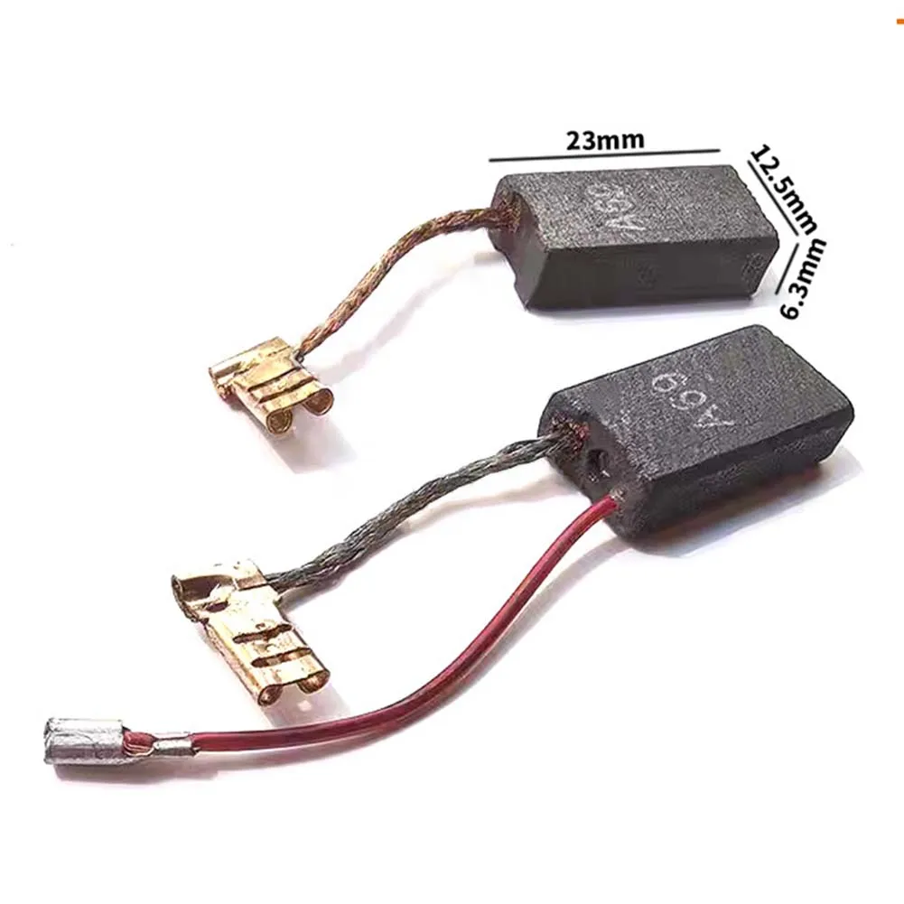 交換用カーボンブラシ 2 個ボッシュ用 1617014144 1617014135 A69 6 3x12 5x23mm GSH 5E 電動工具モーターメンテナンス用