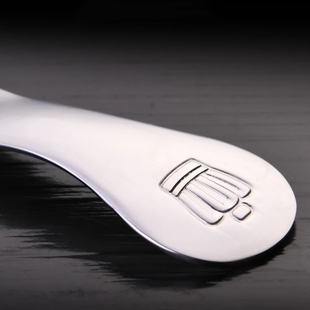 

2Pcs Stainless Steel Tea Coffee Spoon Short Handle Dessert Scoop Sugar Spice Ice Cream Condiment Kitchen Tea Scoop