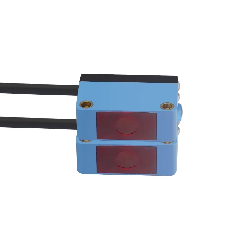 E3Z-T61 Langstrecken-Infrarot-Laserstrahlsensor, Hintergrundunterdrückung, Lichtschranke, Erkennungsabstand 60 Meter