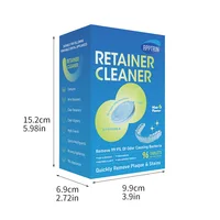 Retainer Cleaner Tablets Denture Clean Care Effervescent Tablet Retainer Facing Petainer Teeth Capped Cleaning Tablet 6