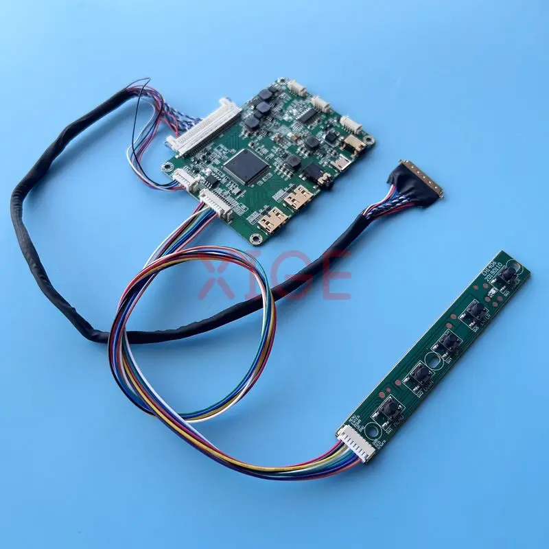 

LCD Screen Controller Board Fit N173HGE B173HW01 B173HW02 17.3" Laptop Monitor DIY Kit Mini-HDMI LVDS 40-Pin 1920*1080 Micro USB