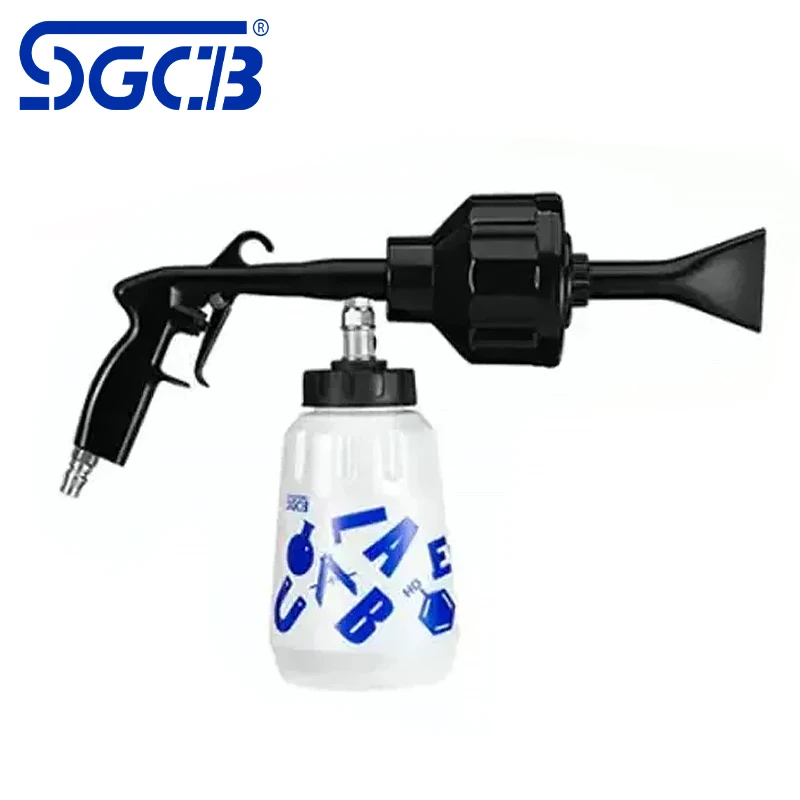 SGCB Snow Foam Lance Car Wash Foamer Cannon Gun Auto Detailing Accessories For Tornado Foam Generator Car Cleaning Tools