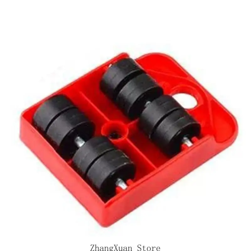 Robuste Hebelrollen, rutschfeste Möbelrollen für schweres Heben, 3 x – Detail 3