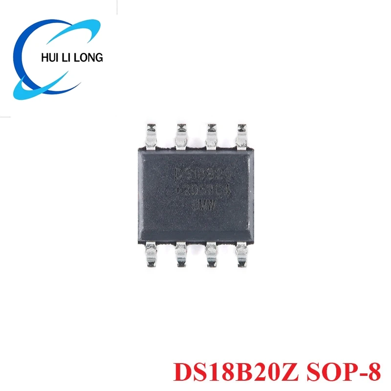 5/1 stücke ds18b20z sop-8 ds18b20 18 b20 sop8 einzel bus digitaler temperatur sensor chip ic neues original