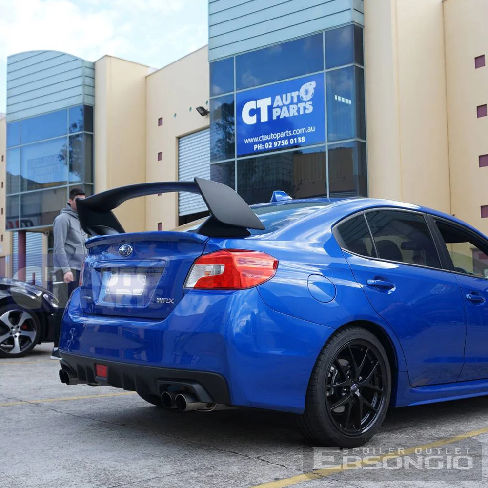 For Subaru WRX STI Spoiler 2015 2016 2017 2018 2019 2020 2021 Car Accessories ABS Rear Roof Spoiler Wing Trunk Lip Boot Cover