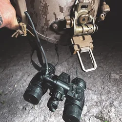 NVG Night Vision Goggles, Tactical Helmet Modular, Lanyard Cord Rope, Loss Prevention, NVG