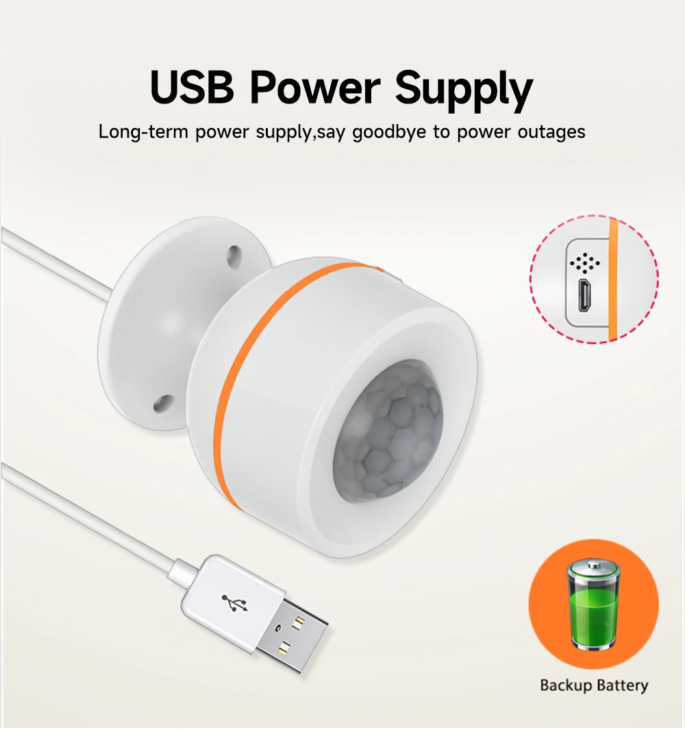 Apl HomeKit Tuya capteur intelligent ZigBee maison bureau entrepôt capteur de mouvement PIR