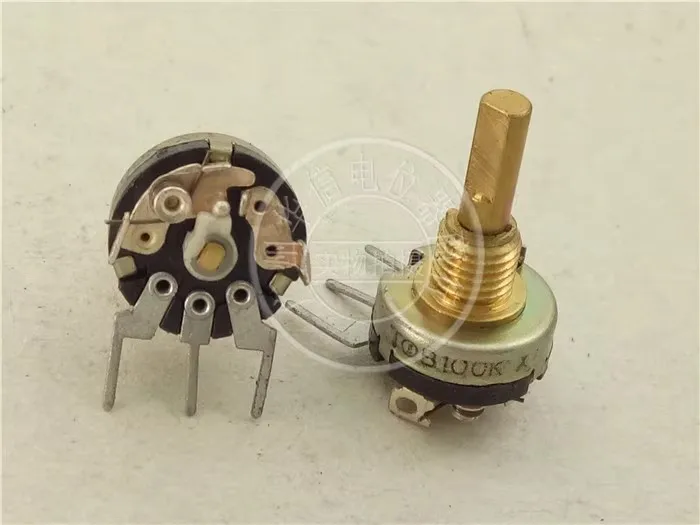 B100K single-band switch potentiometer type 12 pin handle 15mm FX3.5 mm