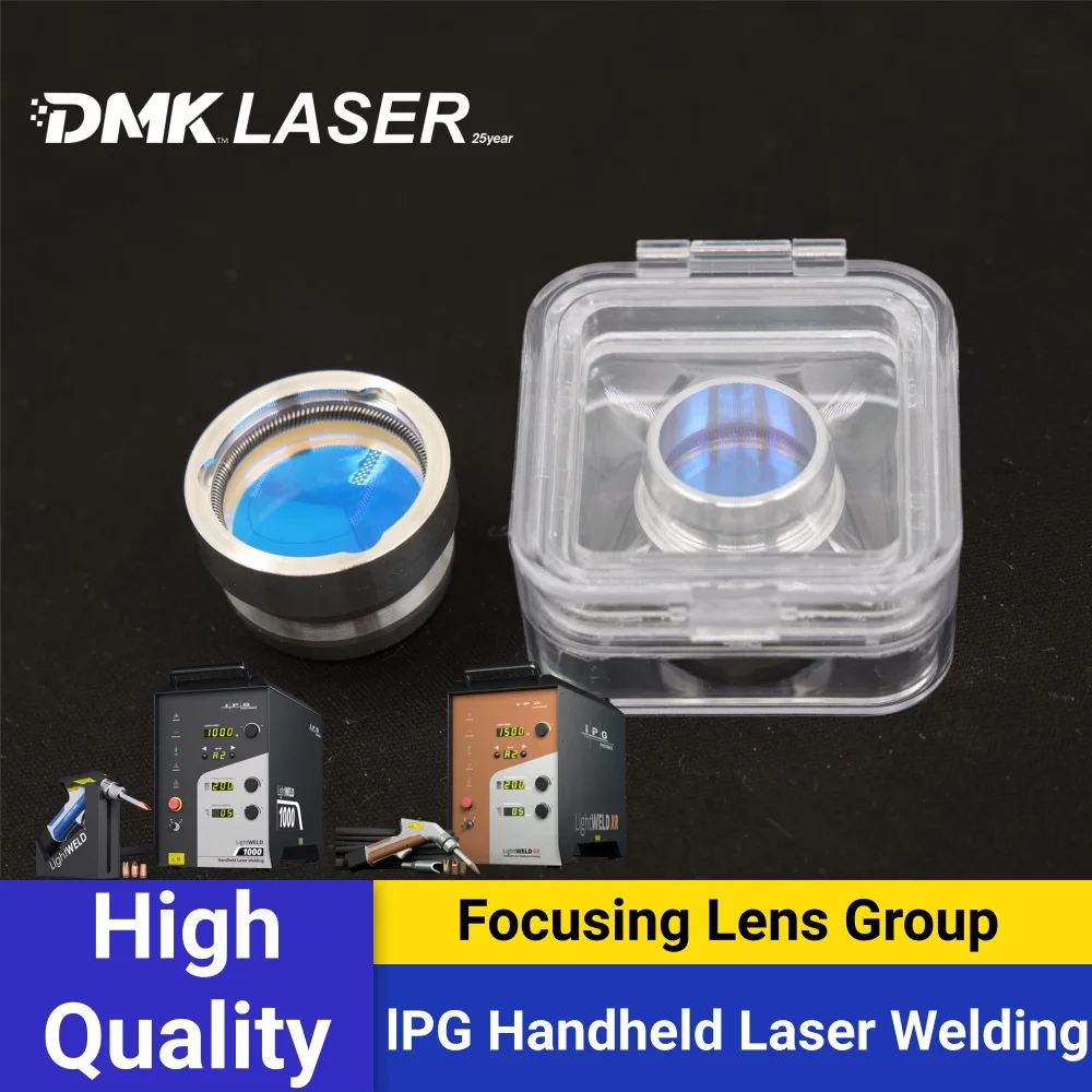 

DMK OEM IPG laser handheld focusing lens assembly D20F120T5 with holder group bracket for IPG LightWELD 1000/1500 XR machine