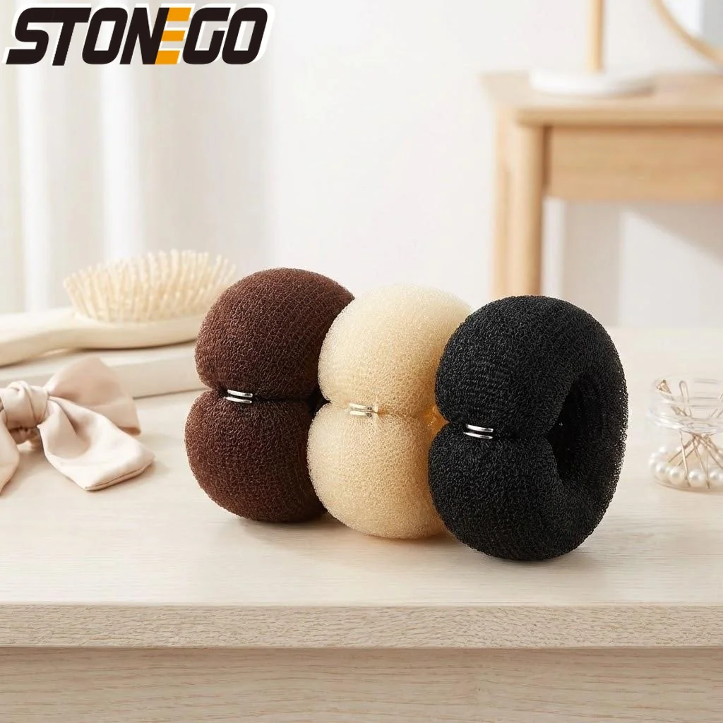 

Big Ring Curly Hair Styler Sponge Donut Bun Maker Fashion Women Hairstyle Accessories Hairdressing Tools