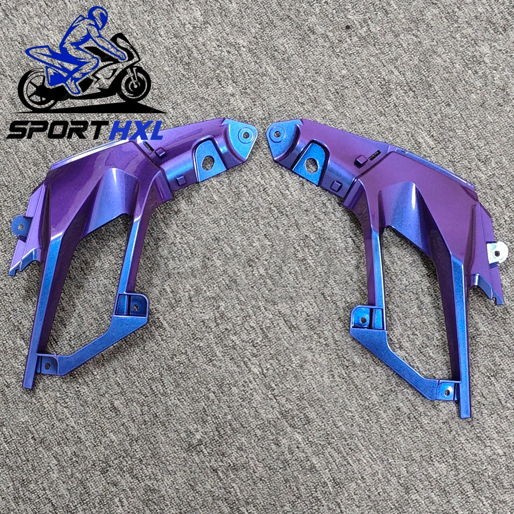 

Tank Side Panel Kit Fit For Kawasaki Ninja400 2018-2019-2023-2022-2021-20 Tank Side Fuel Tank Side Tank Side Cover Colorful Set