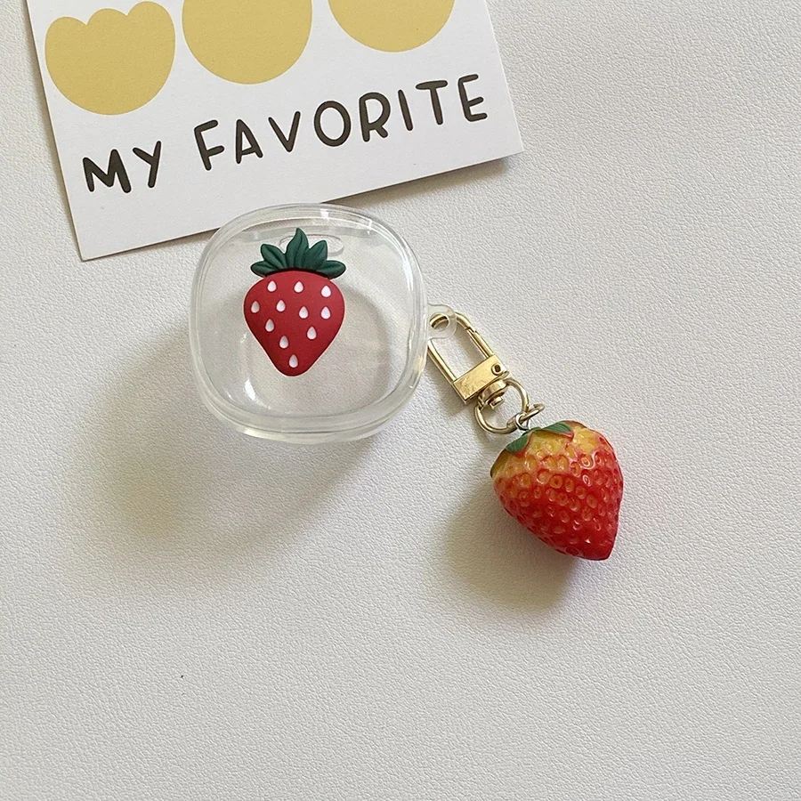 Étui mignon en silicone transparent pour Samsung Galaxy Buds FE, housse de dessin animé, écouteurs en direct, 2Pro
