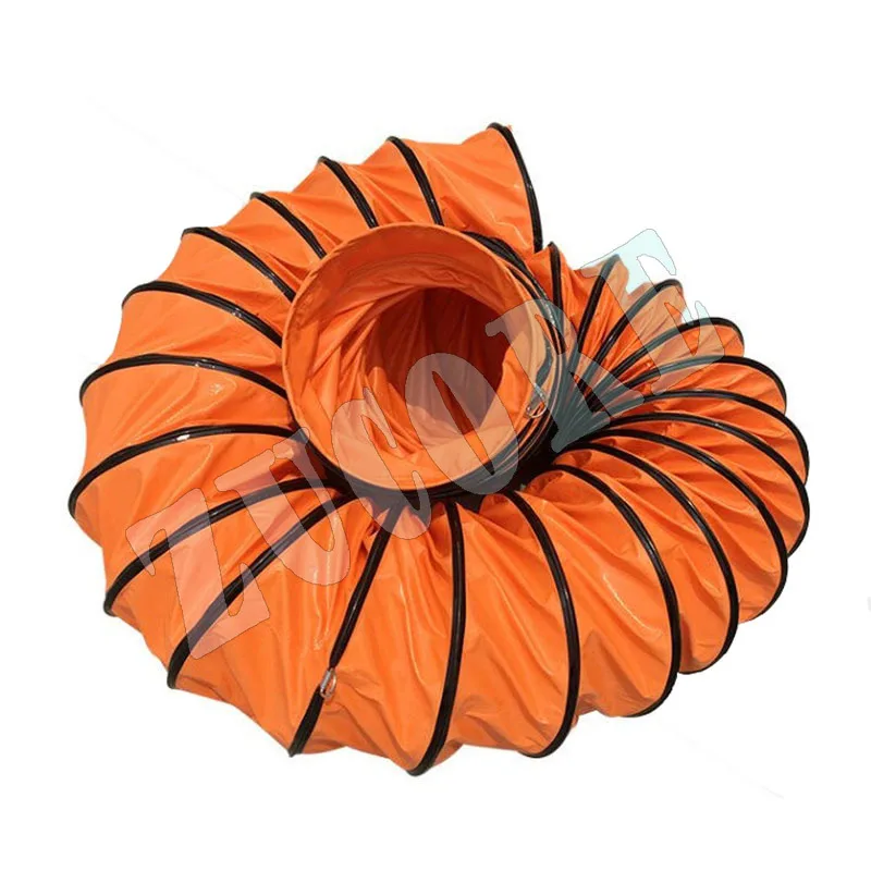 새로운 텔레스코픽 공기 덕트 광산 페인트 환기 파이프 고온 방지 PVC 캔버스 배기 팬 호스