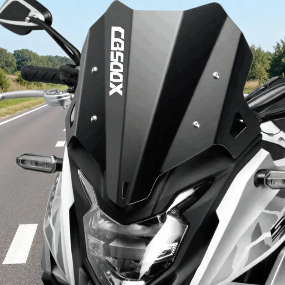 

For HONDA CB500X CB-500X CB500 X CB 500X 2019 2020 2021 2022 2023 2024 2025 Windshield Fairing Wind screen Decorate Deflector