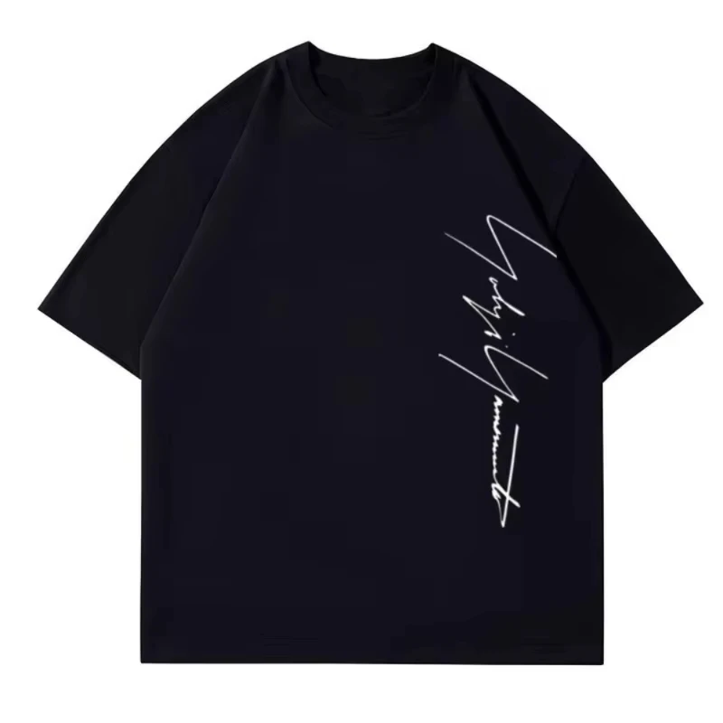 L'ultima tendenza delle magliette casual girocollo a maniche corte in puro cotone stampato estate autunno e inverno esploderà