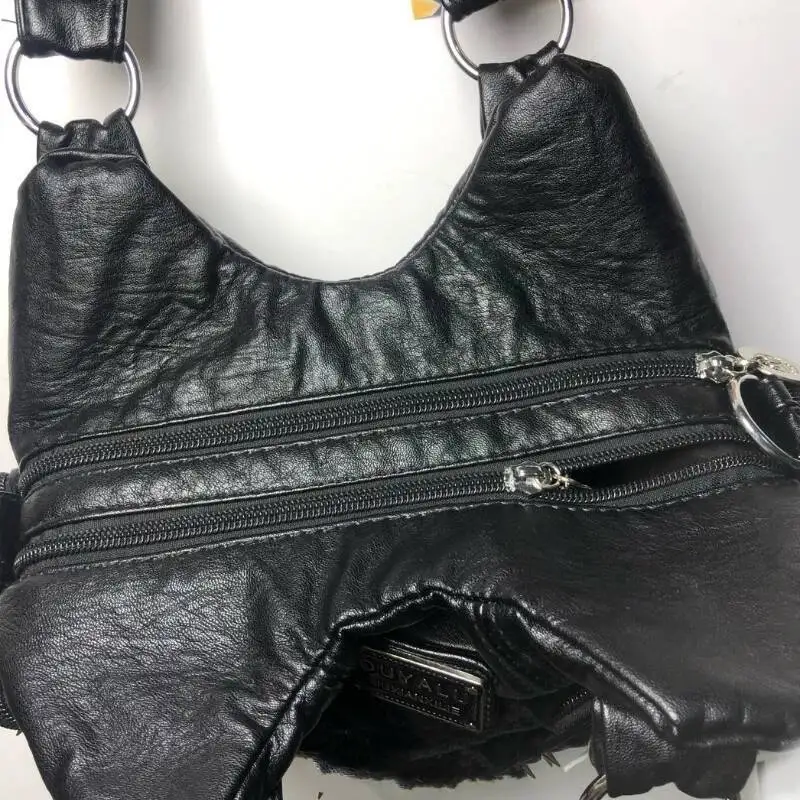 Y2k Aesthetic Vintage Punk Underarm Bag Retro Butterfly Streetwear Fashion Handbags Korean Women Trendy Shoulder Crossbody Bags