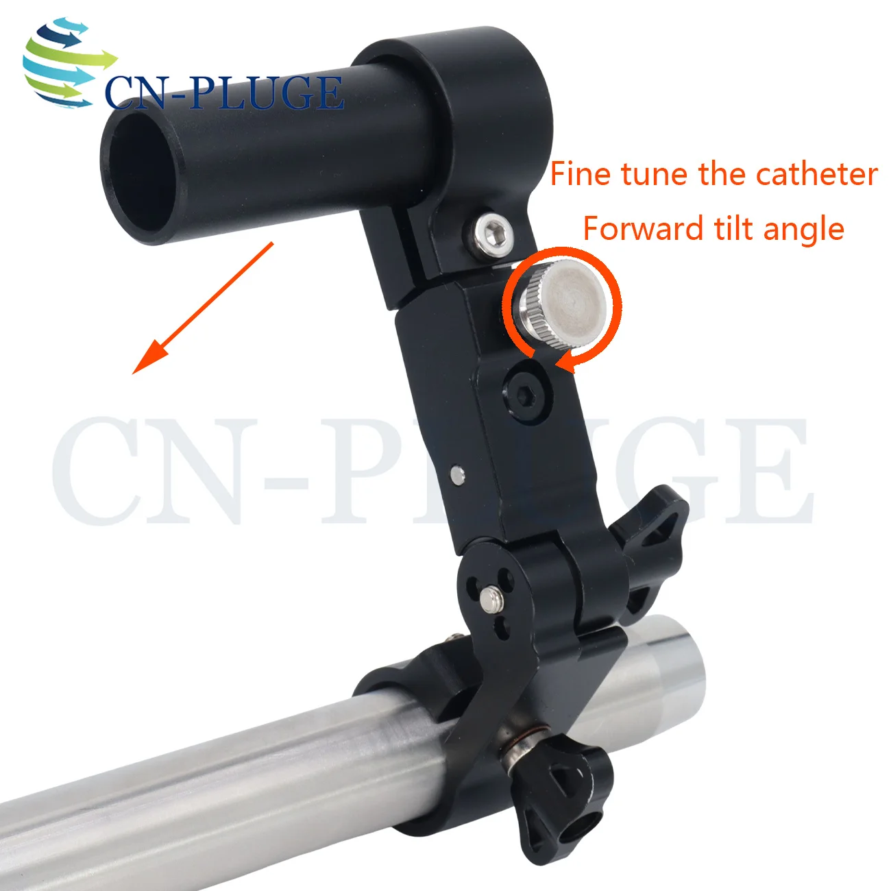 The Camera 19mm Focusing Motor Tube Fixture Can be Adjusted for Bending and Gear Spacing.