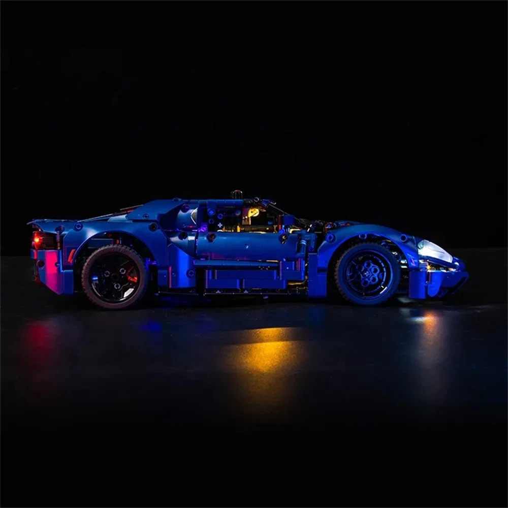 42154 Car Ford GT Technic Led Light Kit Not Building Blocks (Only Brick Led)