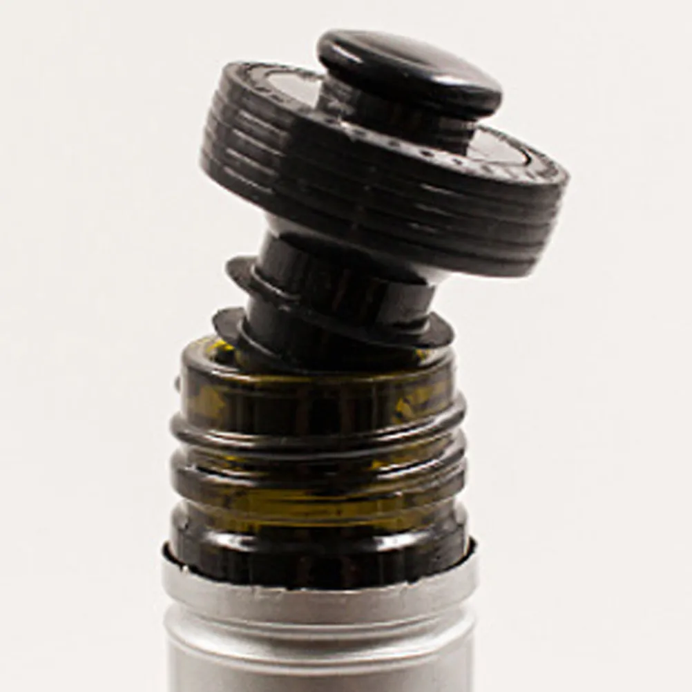 Tapón de Silicona para Vino, Sellador al Vacío para Botellas de Vino Tinto, Cerveza, Sidra, Refresco, Salsa de Soya, Apto para Alimentos, Sin Olor, con Fecha de Caducidad