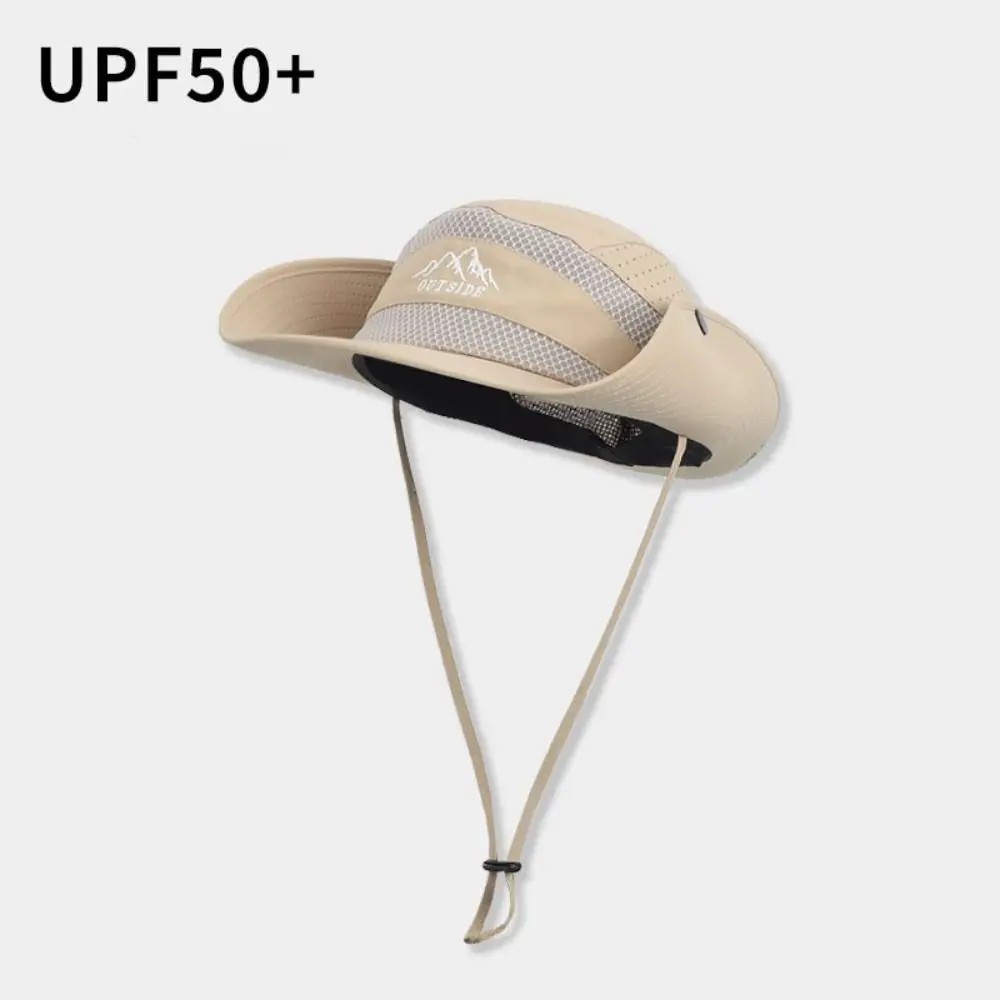 

Casual Nylon Men Fisherman's Hat Quick-dry UV Protection Folding Bucket Hat Sunshade Waterproof Sun Hat Travel