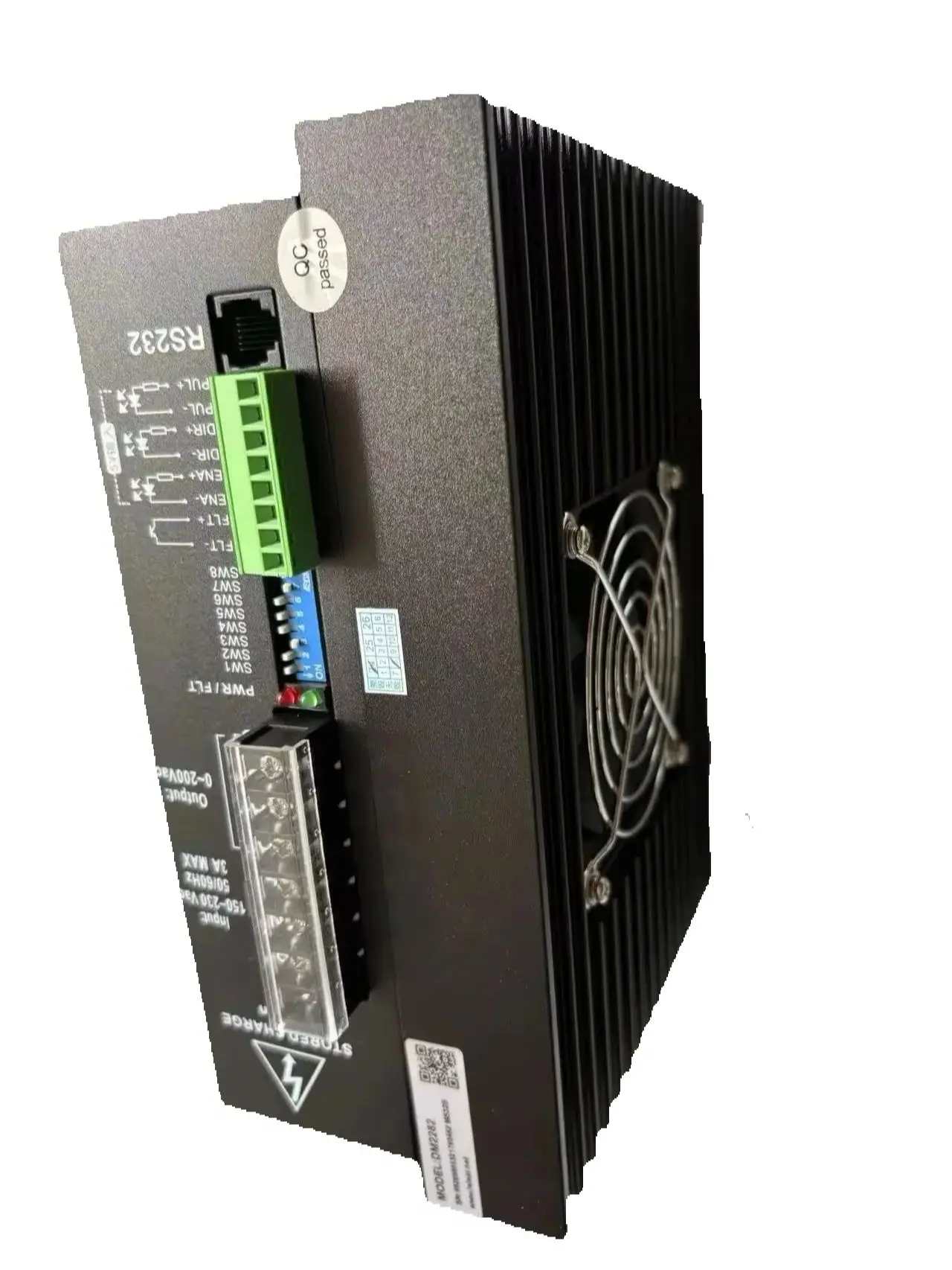 DM2282 CNC 2-phase Digital Stepper Driver 80~220V AC, 0.5~8.2A Peak Suitable for 2-phase 4-phase Motor