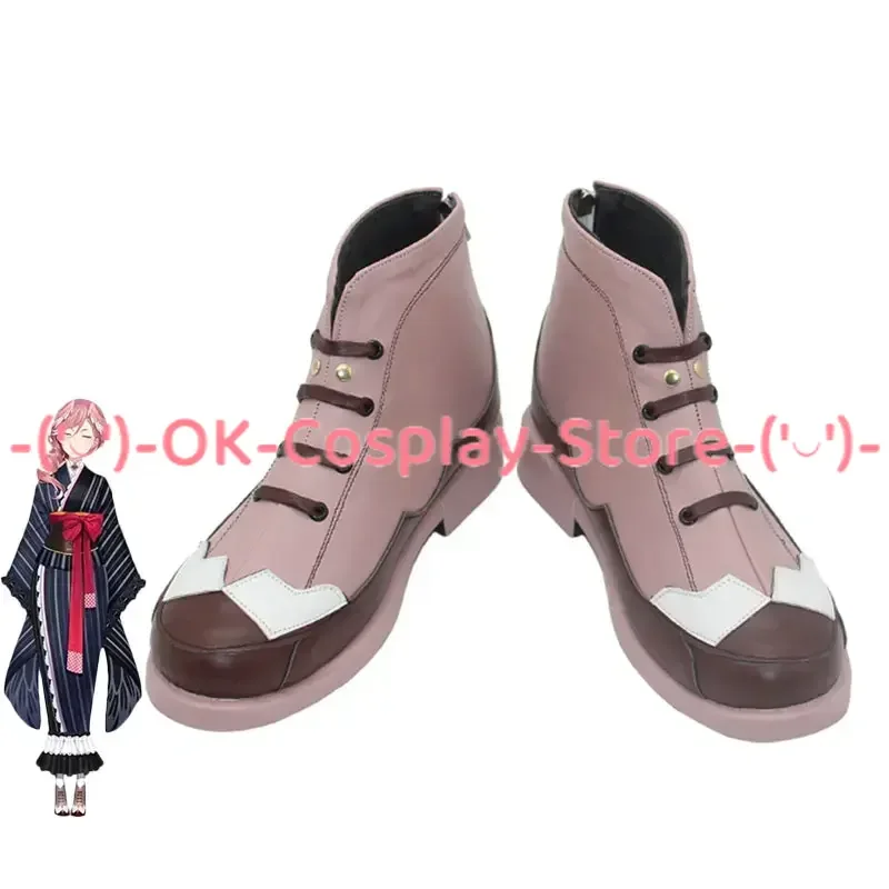 

Takane Lui Cosplay Shoes Vtuber Cosplay Prop PU Leather Shoes Halloween Party Boots Custom Made