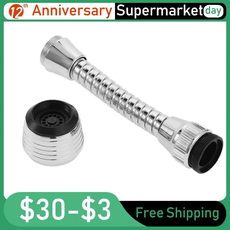 ก๊อกน้ำห้องครัว Bubbler น้ำ Saving Tap Aerator Diffuser ก๊อกน้ำ360องศา Rotatable Shower Head Filter หัวฉีดอะแดปเตอร์