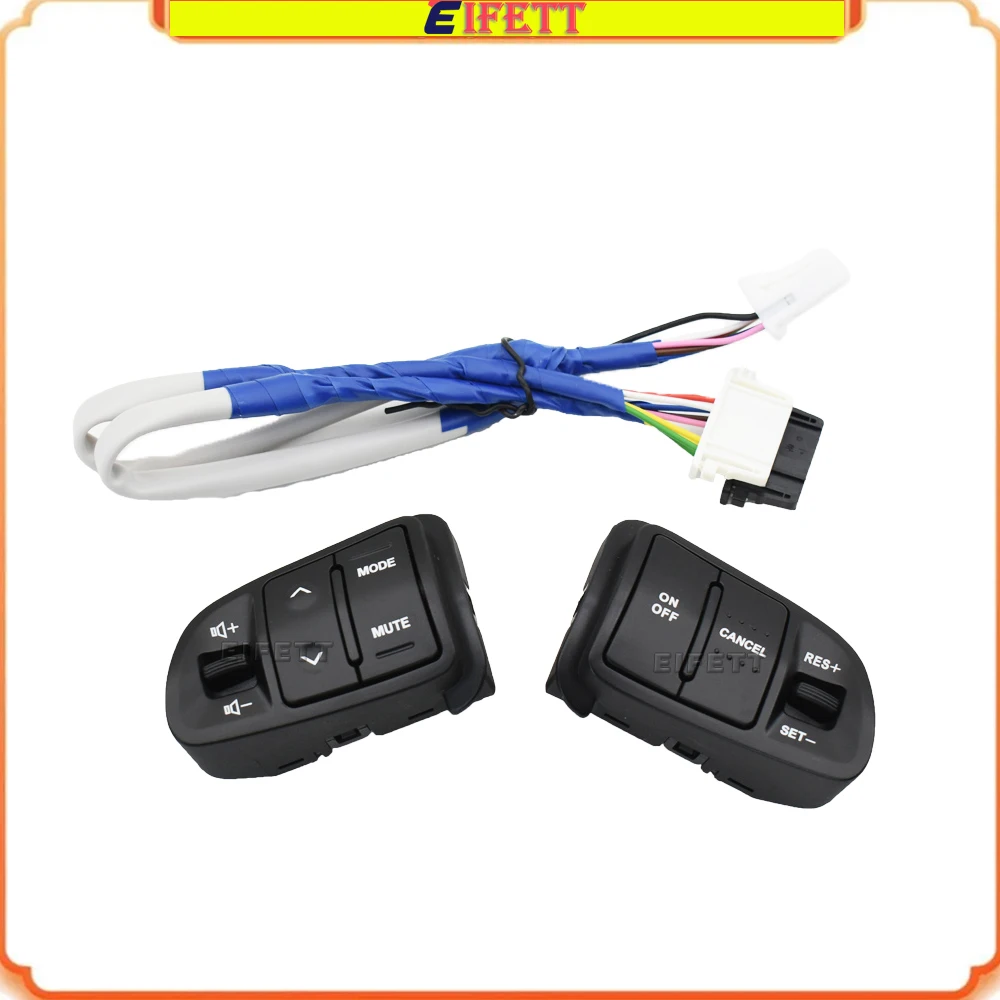 Cruise Control For KIA Sportager 2011 2012 2013 2014 2016 Steering Wheel Button Control Audio Buttons Volume Switch With Wire