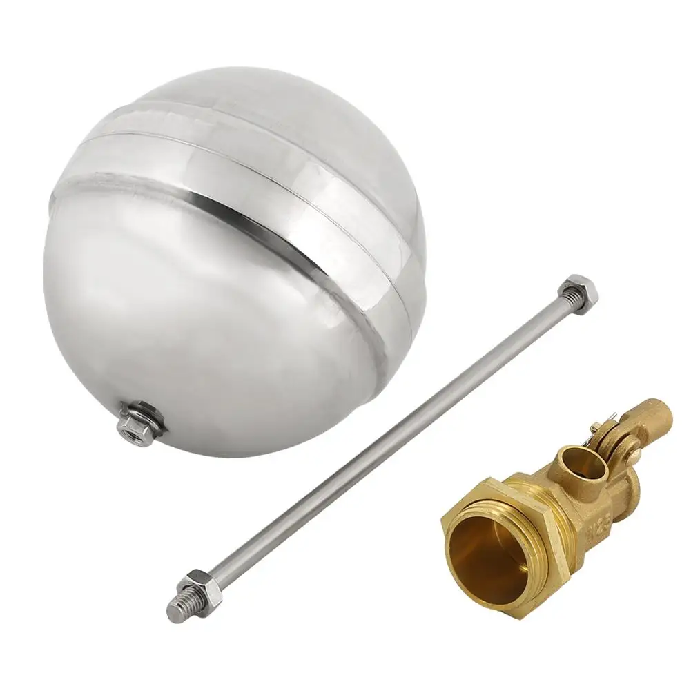 

DN25 G1 Brass Male Thread Water Valve Float Ball Sensor Stainless Steel Float Ball Valve