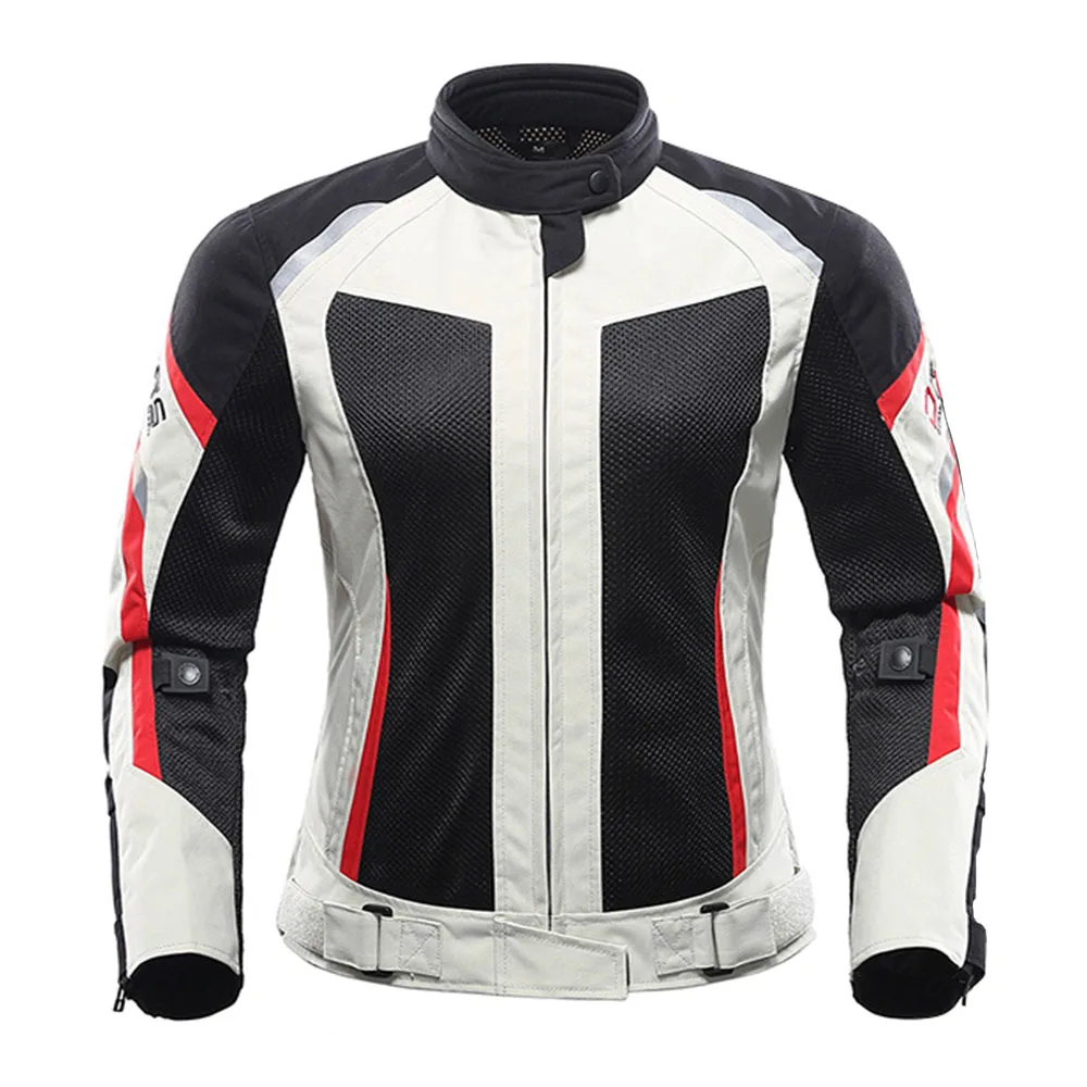 

Motorcycle Jacket Mesh Breathable Women's Motorcycle Jacket CE Certification Anti-fall Moto Jacket Wear Resistant Moto Clothes