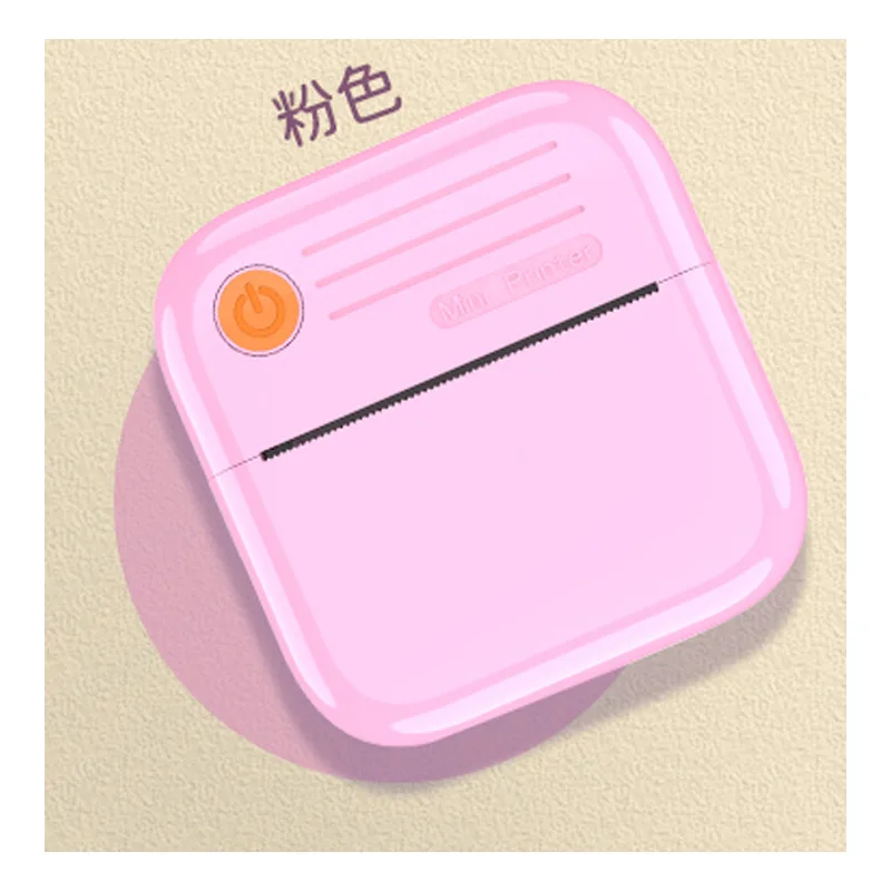 เครื่องพิมพ์ขนาดเล็กแบบพกพาไร้สายสามารถเชื่อมต่อกับโทรศัพท์มือถือเครื่องพิมพ์ฉลากบ้านขนาดเล็ก