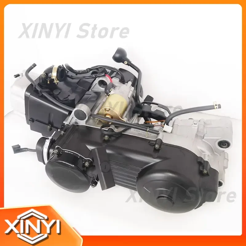 JinLang Air Cooled GY6 200cc Engine with Reverse Gear Pull Start for 150cc 180cc 200cc ATV Go Kart Buggy UTV F170 Engine