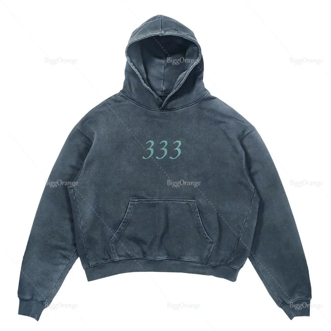 Blue digital printing new sweater 2022 personalized casual sweater hoodie men\'s and women\'s digital printing top