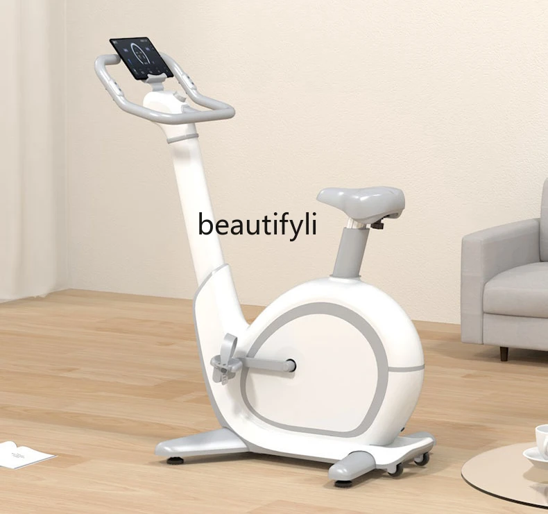 Spinning bicycle household intelligent drag adjustment magnetic control sports fitness equipment indoor silent bicycle