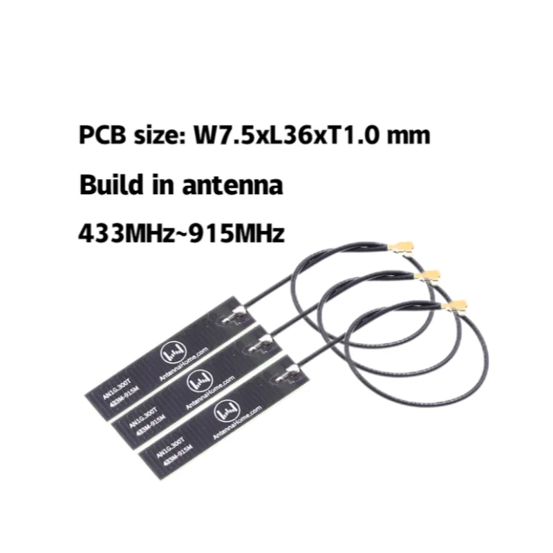 AntennaHome 5pcs 433MHz Antenna,Telecommunication equipment for ISM 433/868/915MHz system, LoRa / Remote /Transfer AH1G.300T