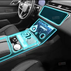 For Land Range Rover Velar 2021-23 Gearbox Panel Navigation Screen Automotive Interior TPU Protective Film Anti-Scratch Sticker