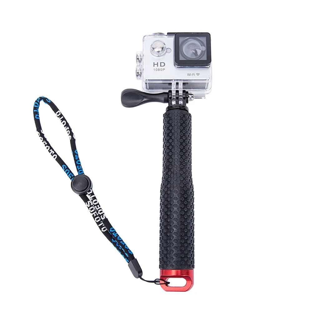 4 kleuren Waterdichte Monopod Statief Selfie Stick Pole Handheld Voor Gopro Hero 4 3 + 3 2 1 Camera + Zelfontspanner Pole