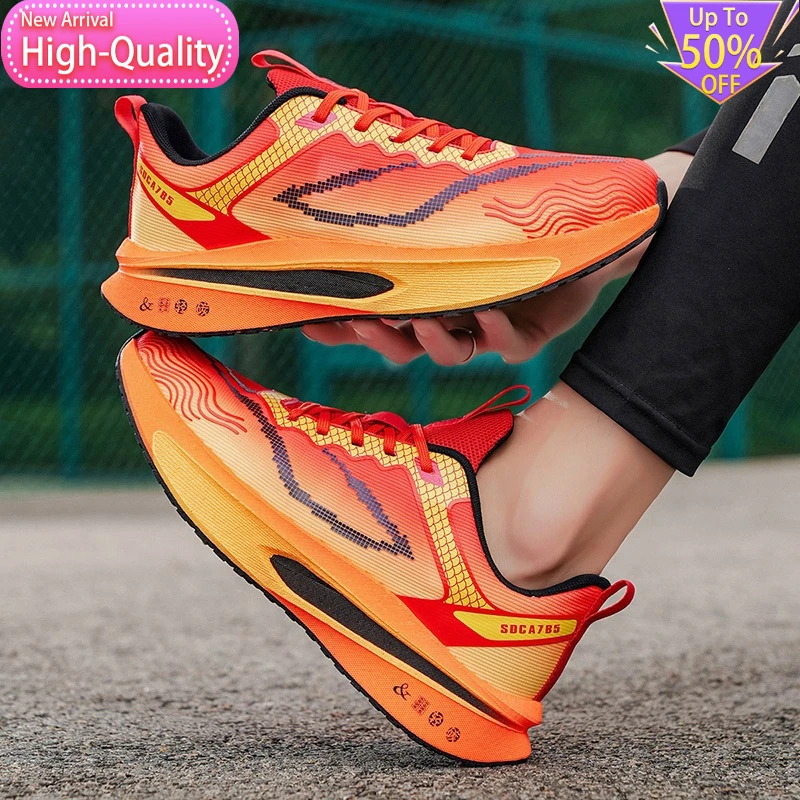 2026 New Summer Low Cut Mens and Womens Sports Shoes Lightweight Stable Rebound Running Shoes Street Fashion Walking Shoes