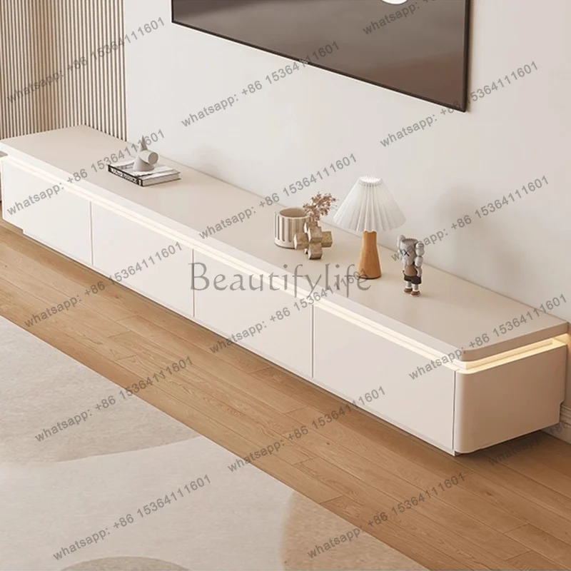 FG Led Smart Monitor Tv Stands Living Room White Nordic Filing Designer Tv Stands Storage Hallway Suporte Para Tv Home Furniture