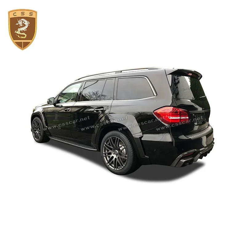 Auto Teile BH Stil Fiberglas Auto Radlauf Fender Flare Kit Set für Mercedes Benz GLS X166