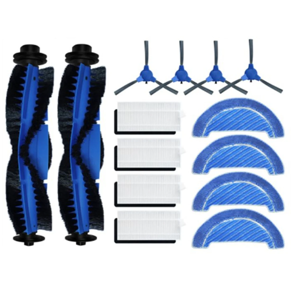 

A58E-For Cecotec Conga 1099 /1990 Connected Robot Vacuum Cleaner Hepa Filter Main Side Brush Mop Cloth Rag Spare Parts