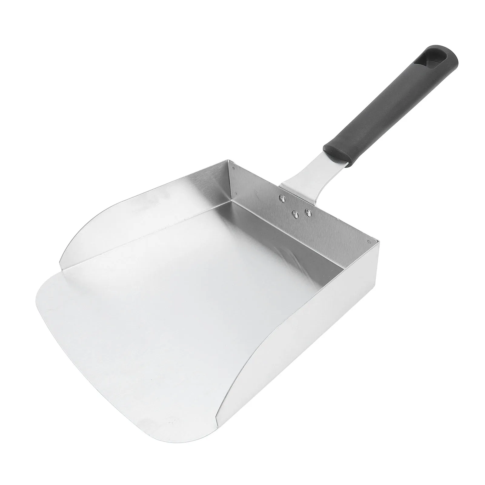 

Burger Shovel Griddle Scoop Large Griddle Scoop Stainless Steel Grilling Food Mover Food Shovel Burger Spatula for Stir Fry Cook