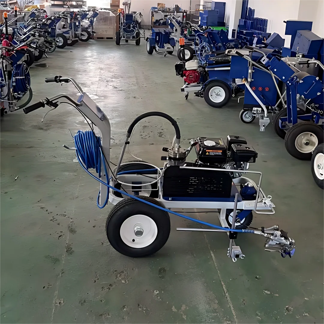 CGT Industrial High-Precision Diaphragm Pump Road Marking Machine For Sports Stadiums And Courts